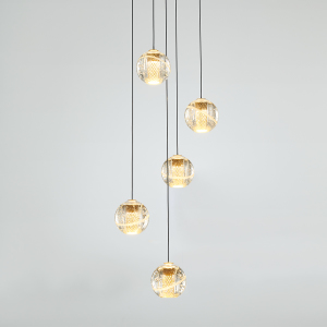 Светильник подвесной MD22001052 MD22001052-5A gold