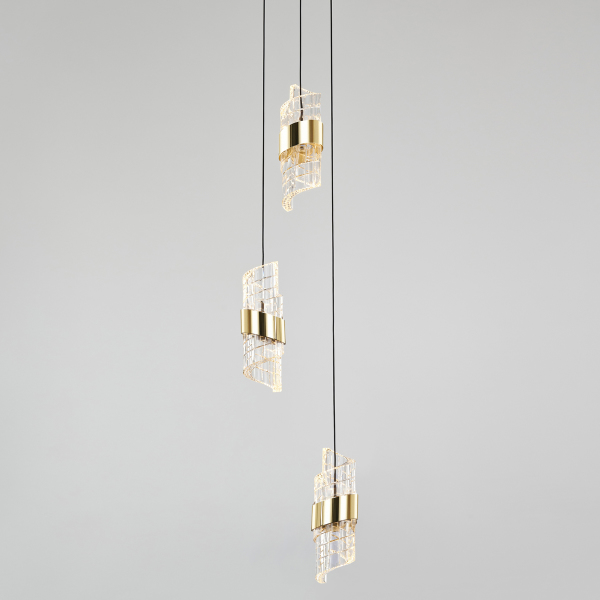 Светильник подвесной MD23001022 MD23001022-3A gold