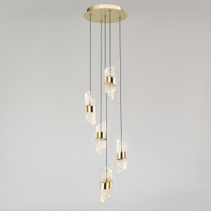 Светильник подвесной MD23001022 MD23001022-5A gold