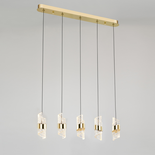 Светильник подвесной MD23001022 MD23001022-5B gold