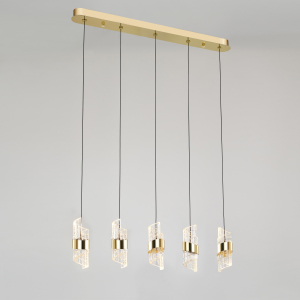 Светильник подвесной MD23001022 MD23001022-5B gold