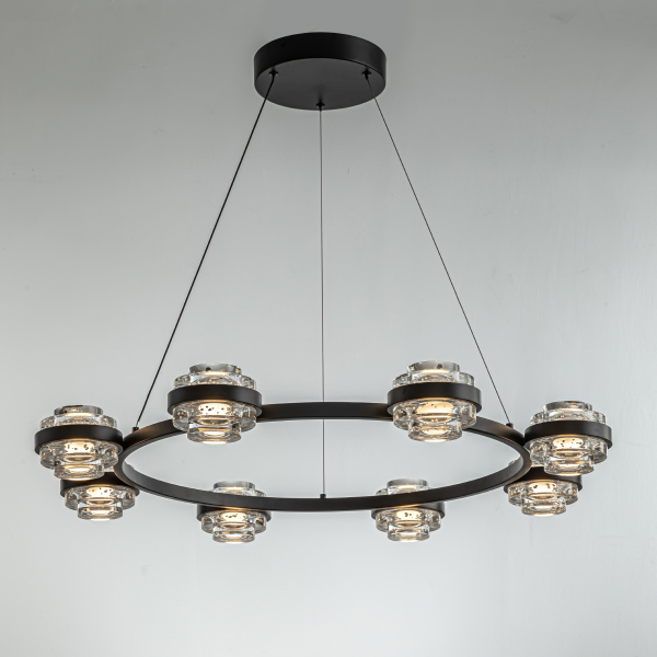 Подвесная люстра Indiana MD22030002-8A black
