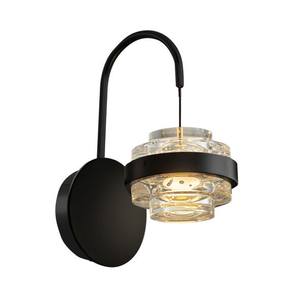 Настенное бра Indiana MB22030002-1B black