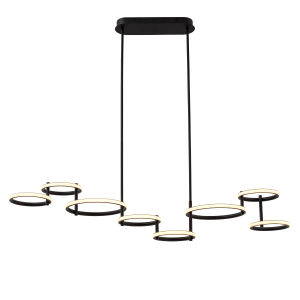 Люстра на штанге MD20001002 MD20001002-8A matt black