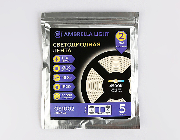 LED лента LED Strip 12V GS1002