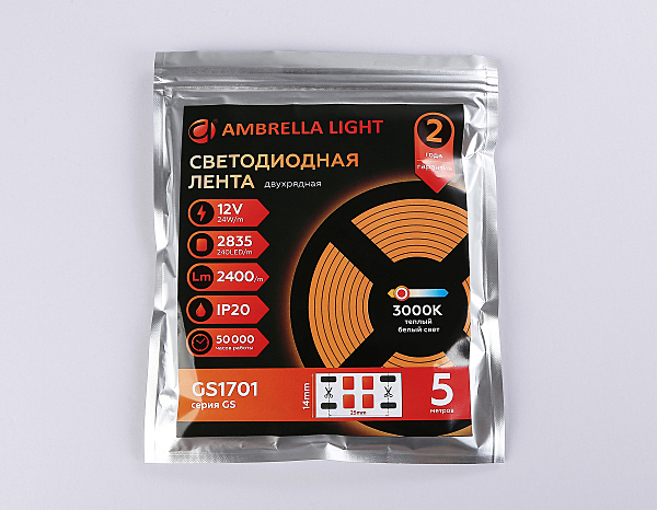 LED лента LED Strip 12V GS1701