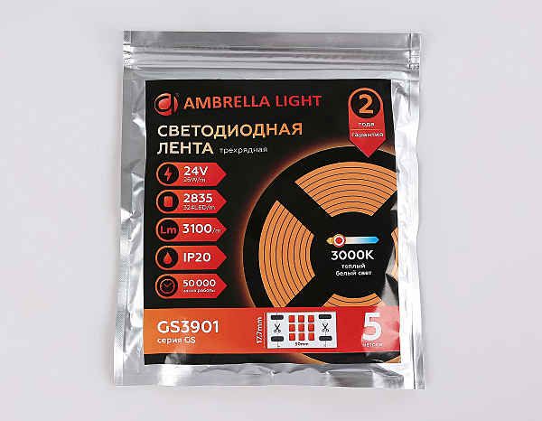 LED лента LED Strip 24V GS3901