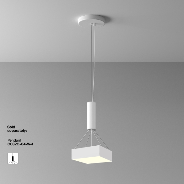Светильник потолочный Zon C032CL-24W3K-SQ-W