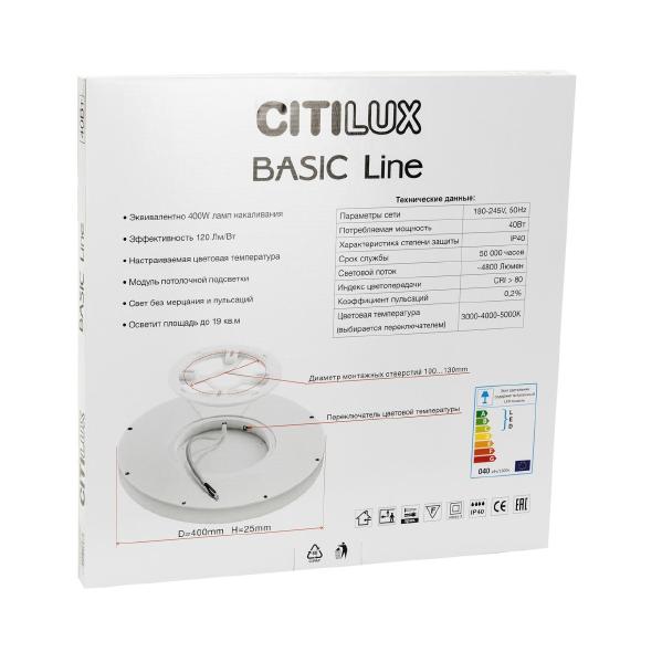 Светильник потолочный Basic Line CL738320VL