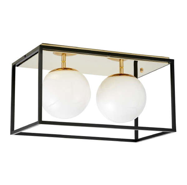 Светильник потолочный Maldini LDC 8060-2 F.GD+BK