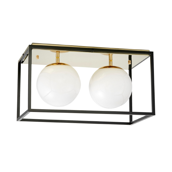 Светильник потолочный Maldini LDC 8060-2 F.GD+BK