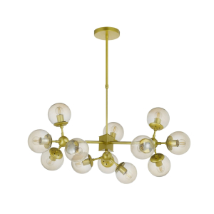 Люстра на штанге Zodiak LDP 160-12 GD