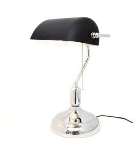 Настольная лампа Banker LDT 305 BK+CHR