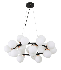 Подвесная люстра Marsiada LDP 6033-25 BK+MD