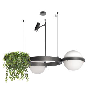 Подвесная люстра Jardin 10121/2 Dark grey