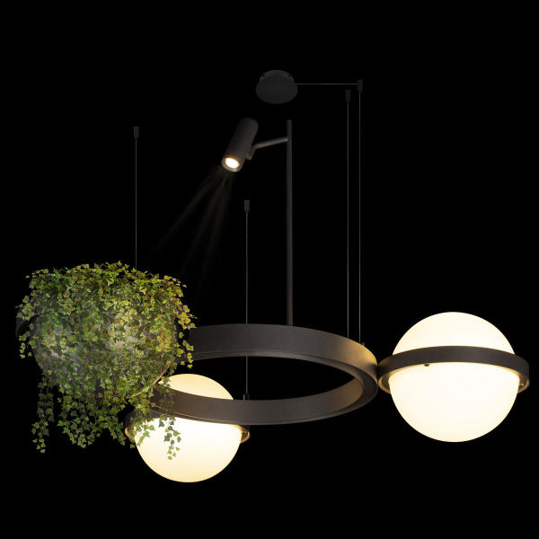 Подвесная люстра Jardin 10121/2 Dark grey