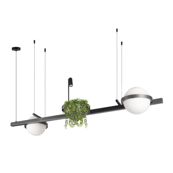 Светильник подвесной Jardin 10121/D Dark grey