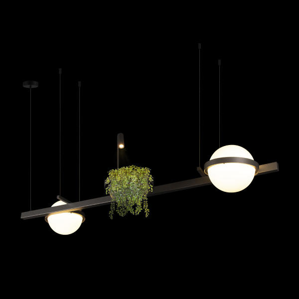 Светильник подвесной Jardin 10121/D Dark grey