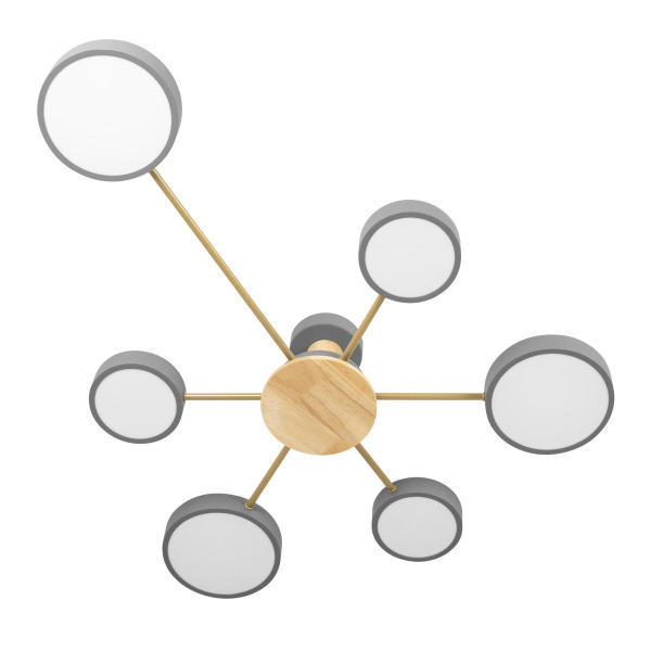 Потолочная люстра Sunrise 10316/6 Grey