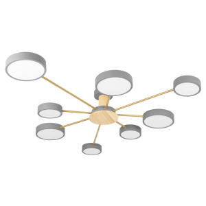 Потолочная люстра Sunrise 10316/8 Grey