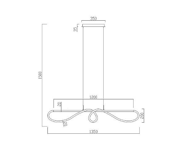 Подвесная люстра Далия 08041,20(3000K)