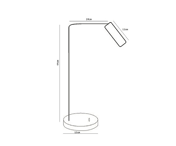 Настольная лампа Алери 08070-T,20