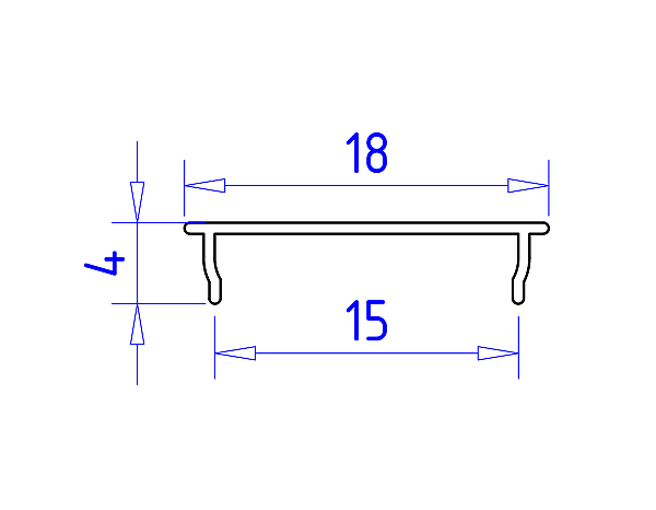 Профиль Illumination GP1600BK/BK