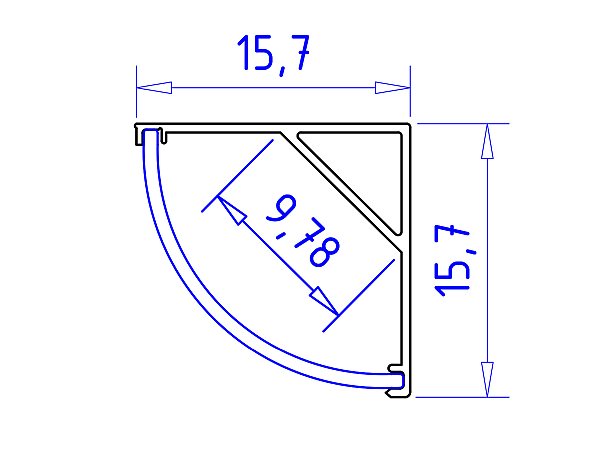 Профиль Illumination GP2100BK