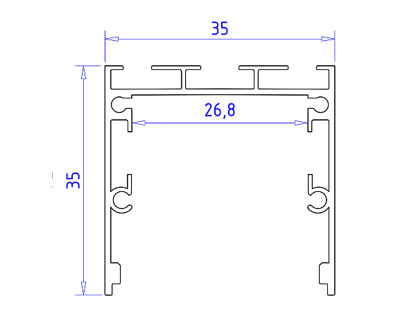 Профиль Illumination GP2550BK