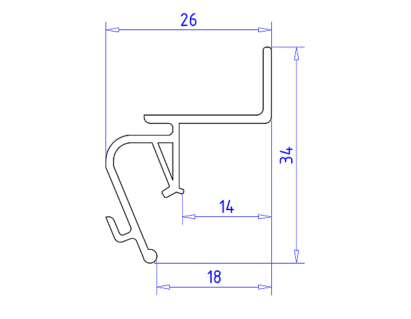 Профиль Illumination GP4100BK