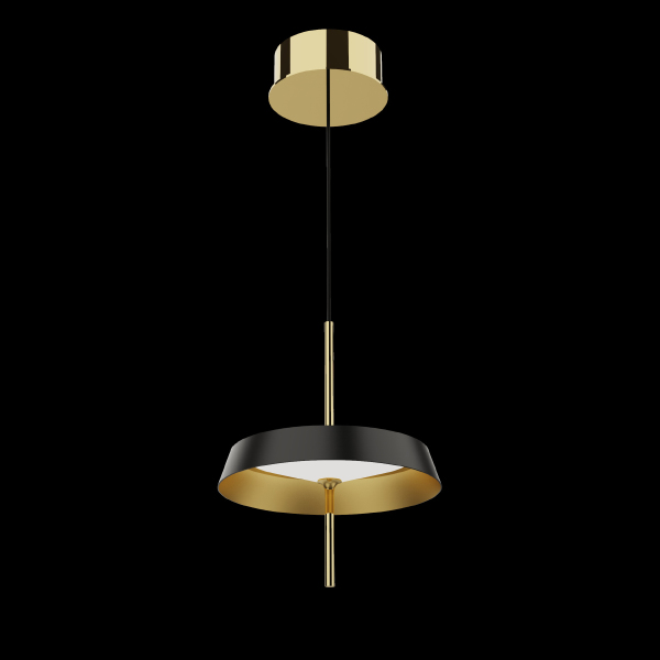 Светильник подвесной MD18001061 MD18001061-1A  black/gold