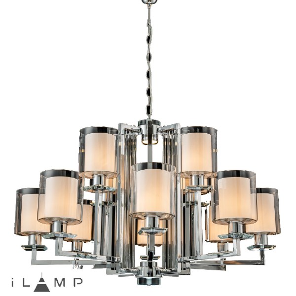Подвесная люстра King RM6201-8+4 CR+CL