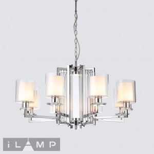 Подвесная люстра King RM6201-8 CR+CL