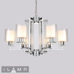 Подвесная люстра King RM6201-6 CR+CL