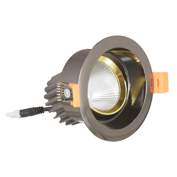 Встраиваемый светильник Lumina Deco LDC Y115 BK+GD