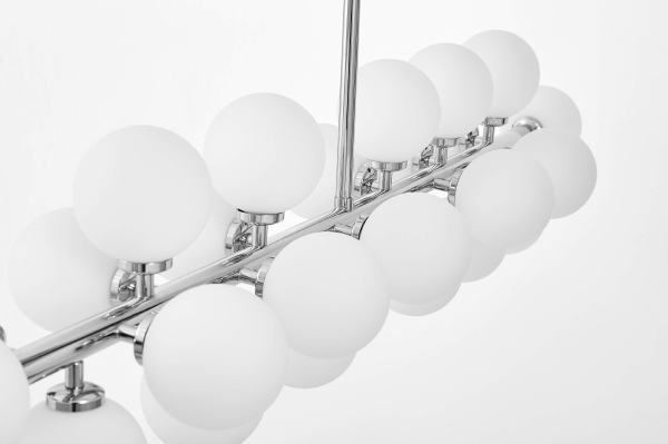 Люстра на штанге Lumina Deco LDP 6033-24 CHR