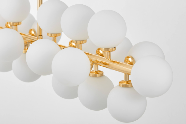 Люстра на штанге Lumina Deco LDP 6033-24 GD