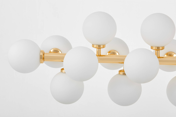 Люстра на штанге Lumina Deco LDP 6033-24 GD