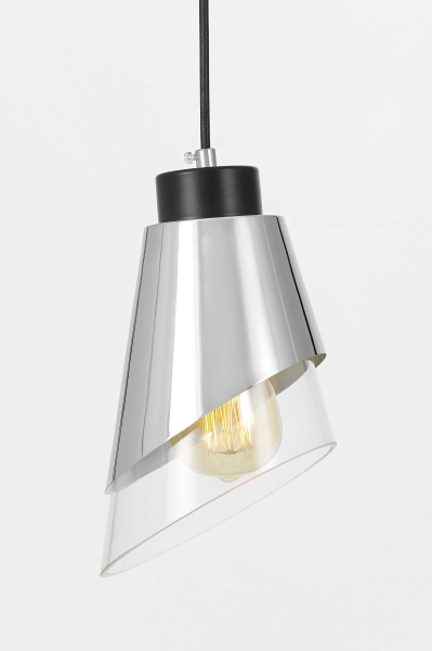 Светильник подвесной Lumina Deco LDP 7013-1 CHR+PR