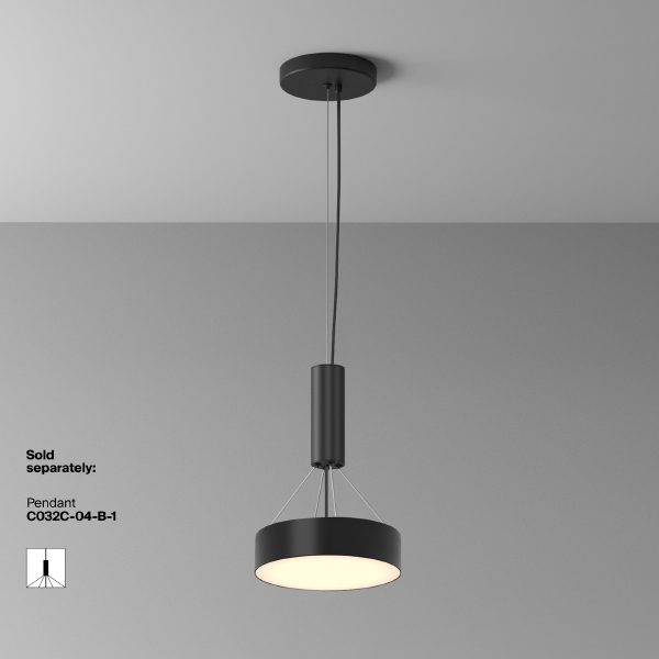 Светильник потолочный Zon C032CL-24W3K-RD-B