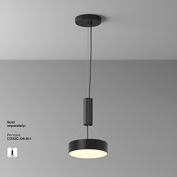 Светильник потолочный Zon C032CL-24W3K-RD-B