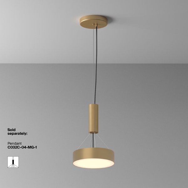 Светильник потолочный Zon C032CL-24W3K-RD-MG
