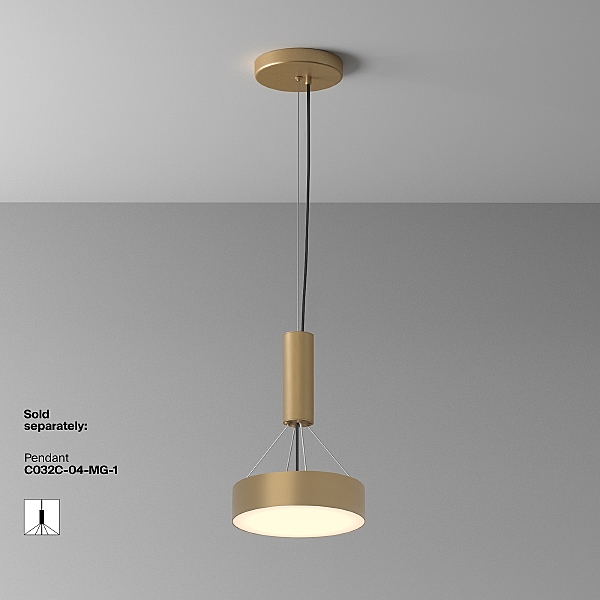 Светильник потолочный Zon C032CL-24W3K-RD-MG