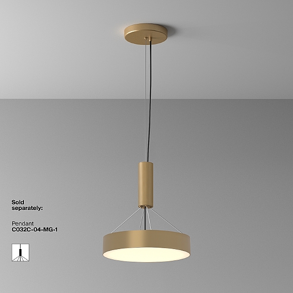 Светильник потолочный Zon C032CL-36W3K-RD-MG