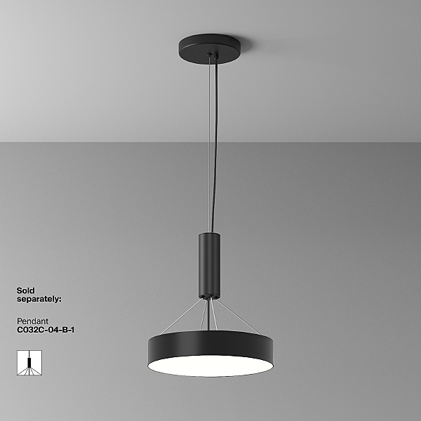 Светильник потолочный Zon C032CL-36W4K-RD-B