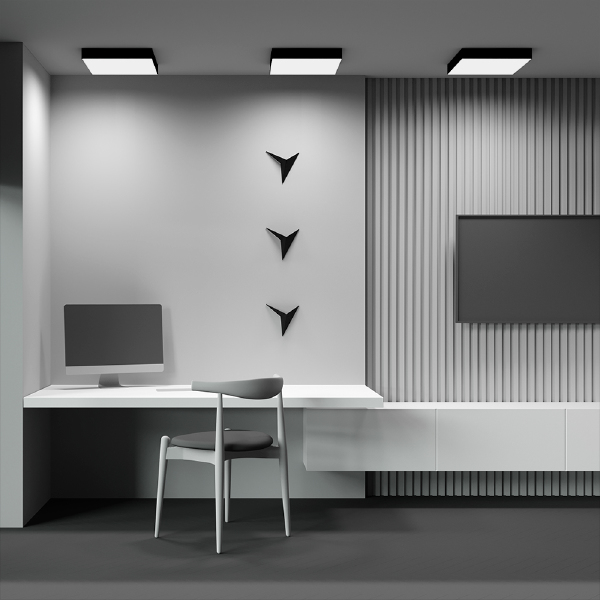 Светильник потолочный Zon C032CL-45W3K-SQ-B