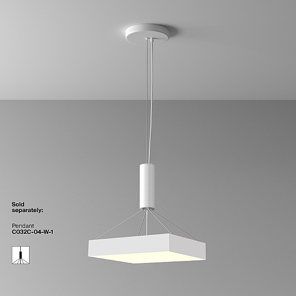 Светильник потолочный Zon C032CL-45W3K-SQ-W