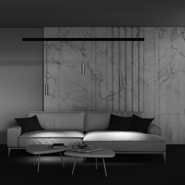 Трековый светильник Focus LED Exility TR041-2-12W3K-BBS