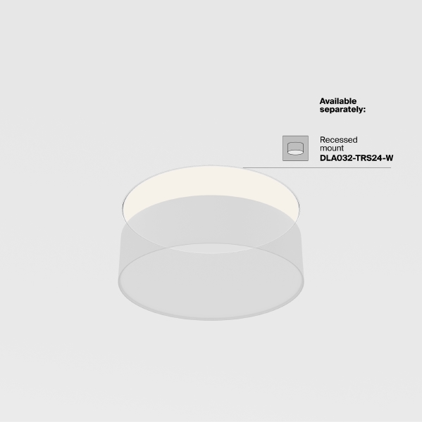 Светильник потолочный Zon C032CL-24W4K-RD-B