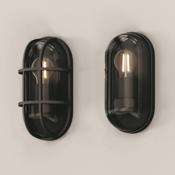 Уличный настенный светильник Candle O449WL-01GF